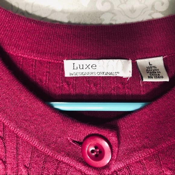 Luxe 360 Cardigan Sweater L - Picture 4 of 10